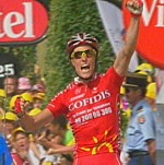 Sylvain Chavanel gagne la 19ème étape du Tour de France 2008